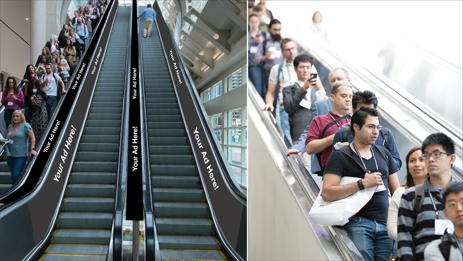 Neuroscience 2025 Advertising and Sponsorship Opportunity - Escalator Wraps